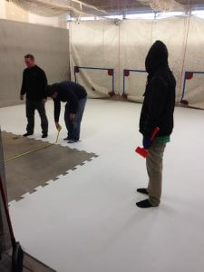 Photo Gallery - D1 Ice Installation