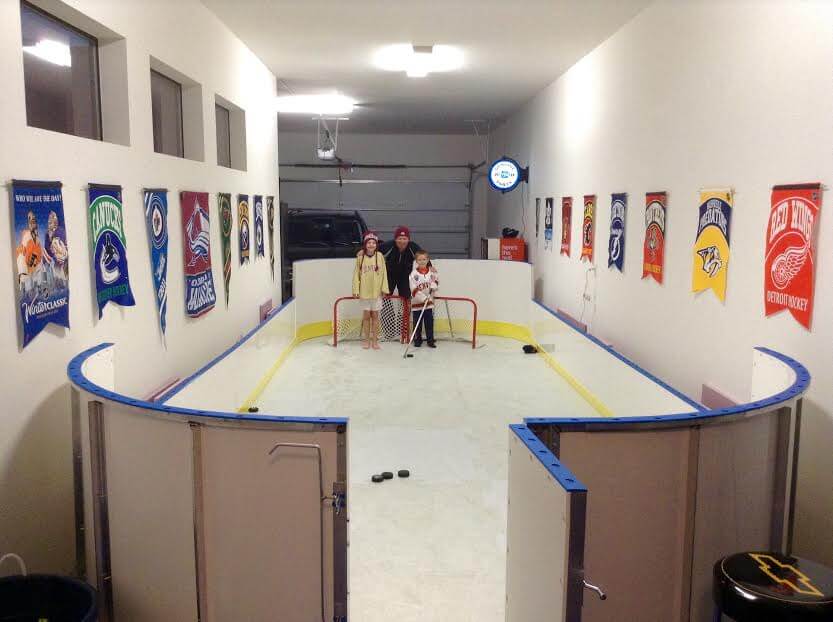 Unique Hockey Net Garage Door Protector with Best Design