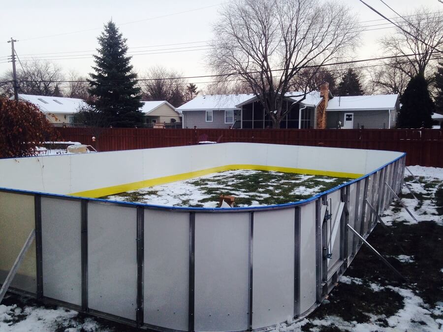 Backyard Winter Rink - Edina, MN