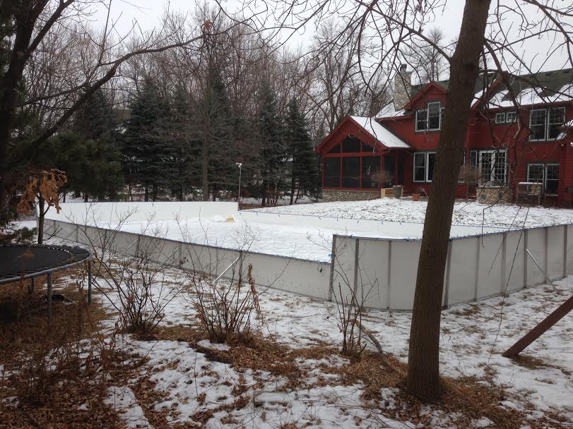 Backyard Winter Rink - Chanhassen, MN