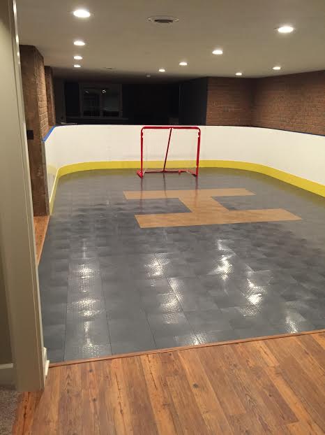 Basement Hockey Rink - Manilus, NY