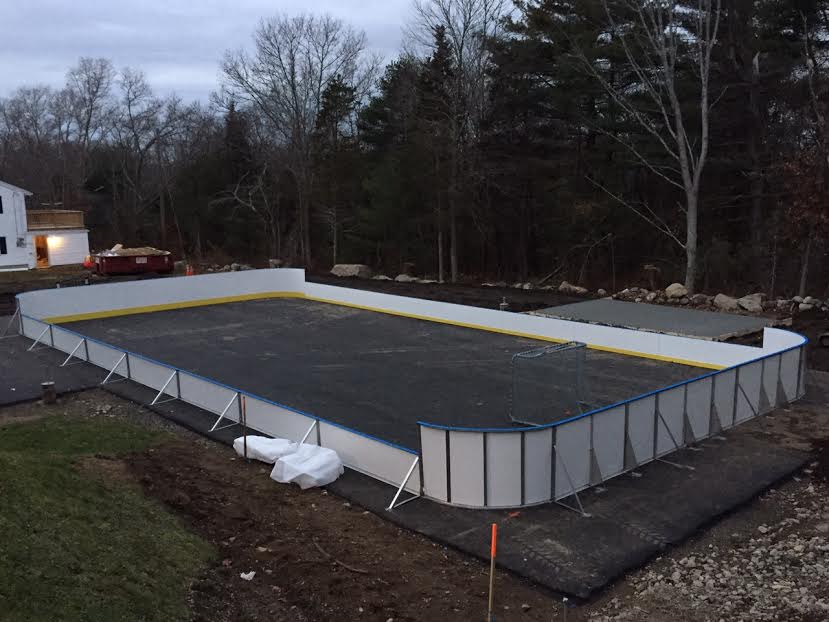 Backyard Winter Rink - Gloucester, MA