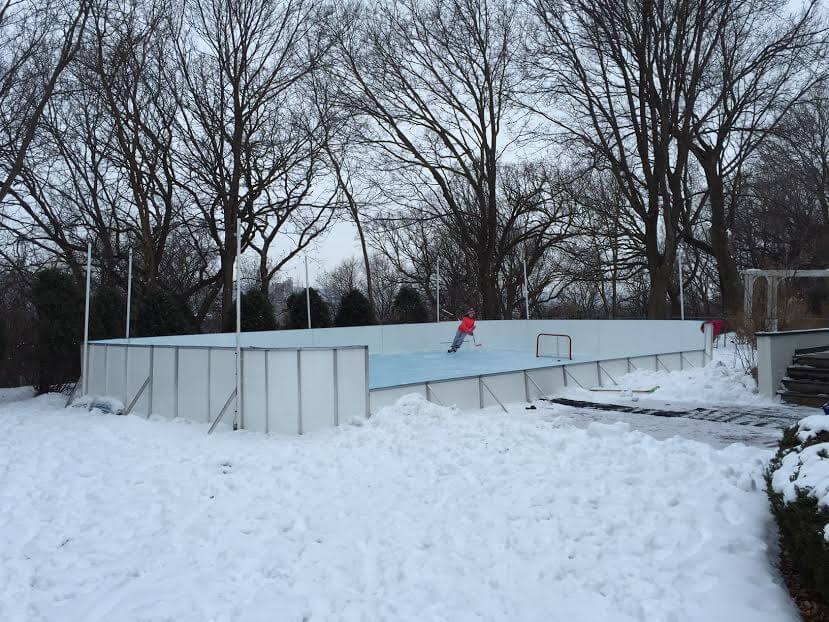 Backyard Winter Rink - St. Paul, MNk