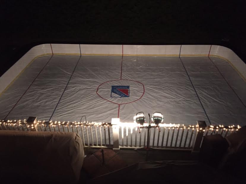 Backyard Winter Rink - Rye, NY