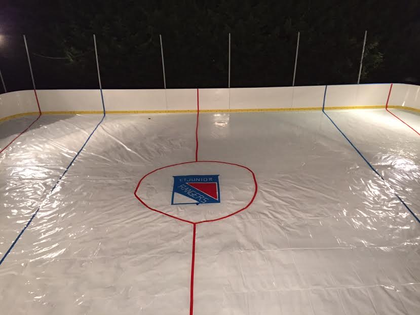 Backyard Winter Rink - Rye, NY