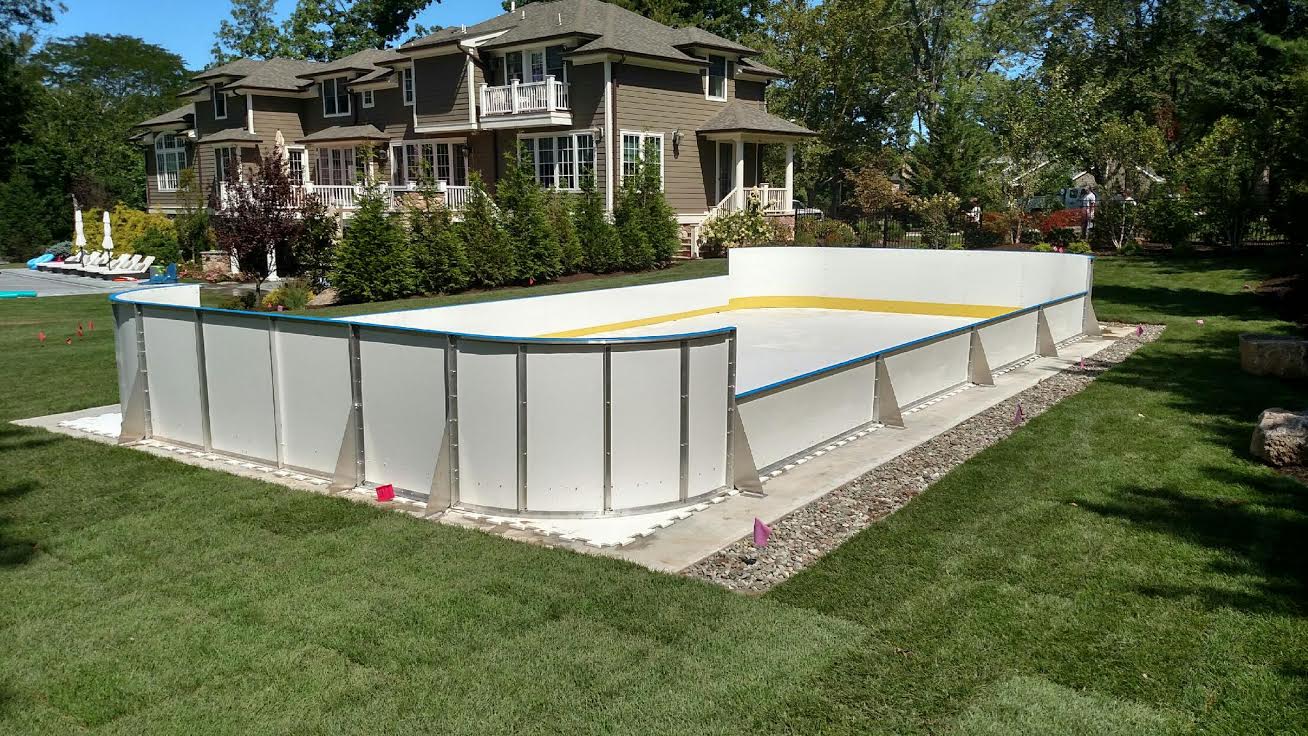 Backyard Synthetic Ice Rink - Livingston, NJ