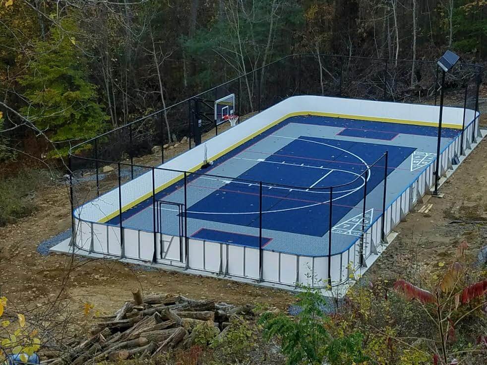 Hockey Boards on Sport Court - North Andover, MA