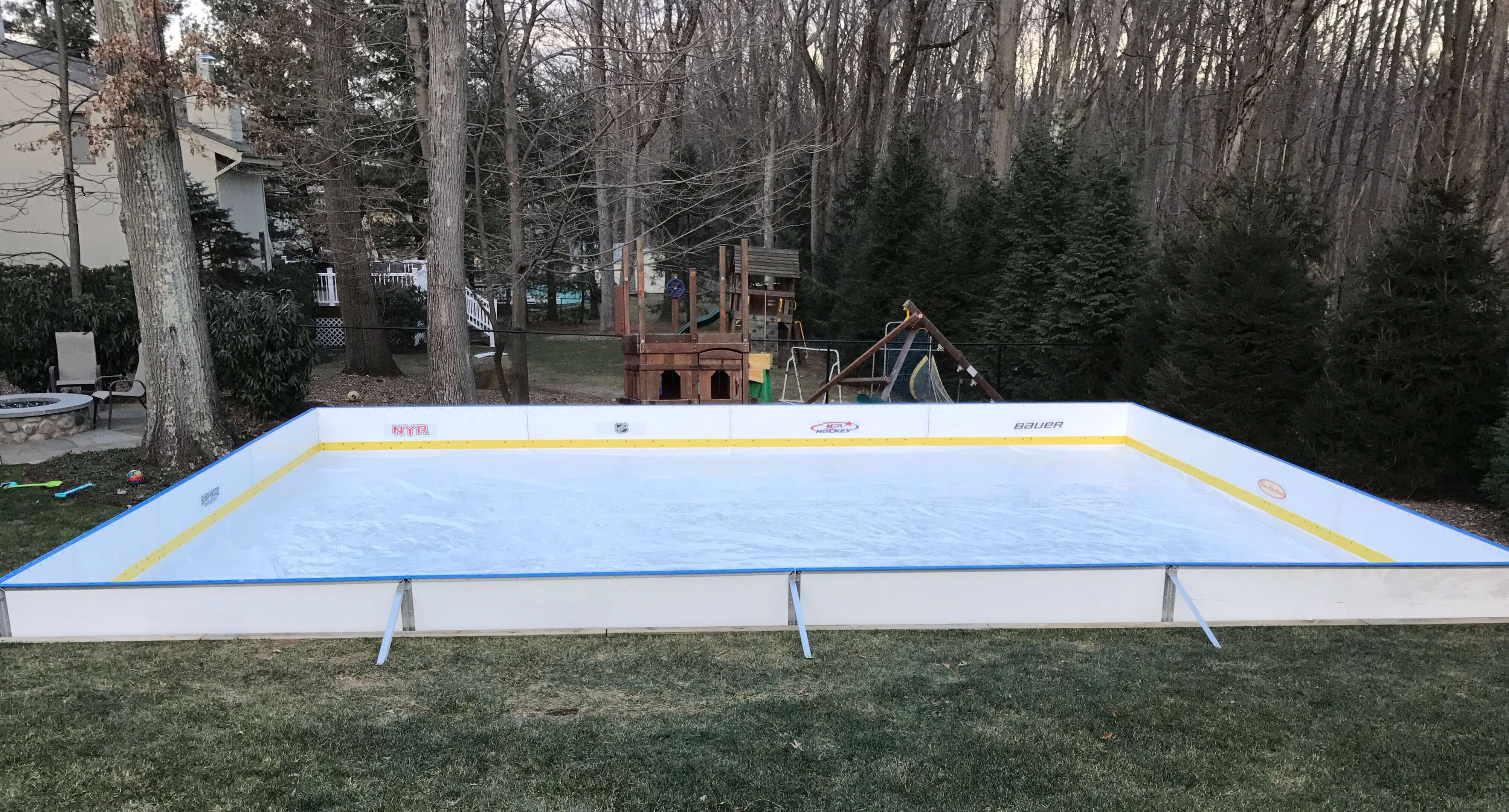 Backyard Winter Rink - Carlstadt, NJ