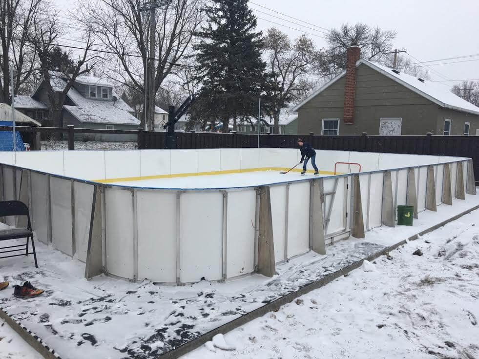 Backyard Winter Rink - Pipestone, MN