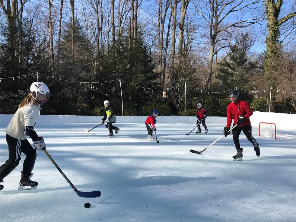 D1 Photo Gallery – Backyard Winter Ice Rink