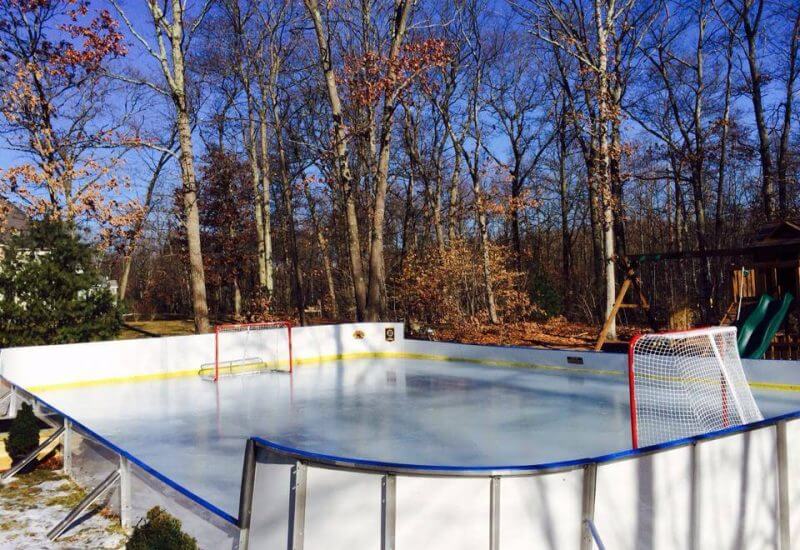 Backyard Winter Rink - NJ Backyard Winter Rink - NJ