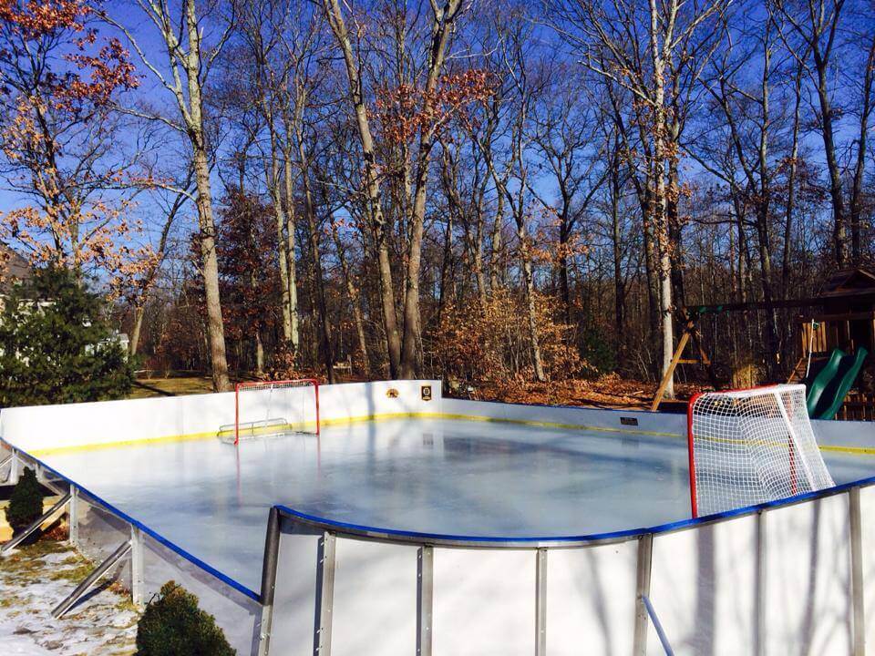 Backyard Winter Rink - NJ