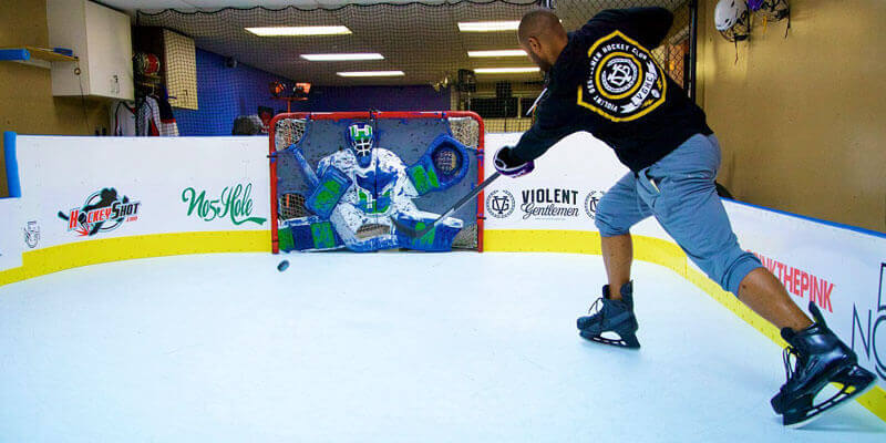 Basement Hockey Shooting Lane Basement Hockey Shooting Lane