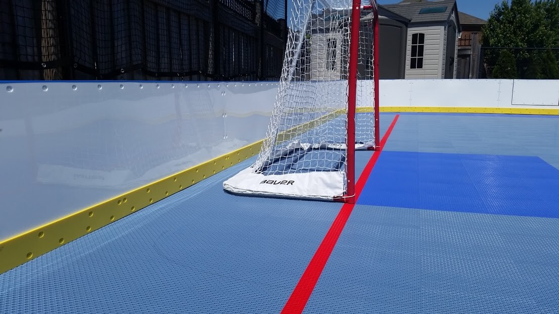 Hockey Boards on Game Court - Ontario