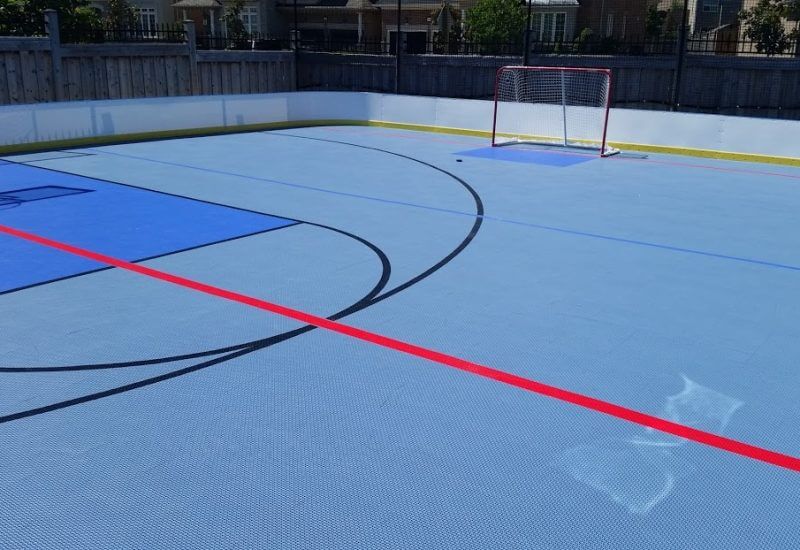 Hockey Boards on Game Court - Ontario Hockey Boards on Game Court - Ontario