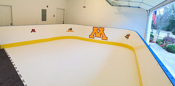 Garage Synthetic Ice Rink – Enterprise, AL Garage Synthetic Ice Rink - Enterprise, AL