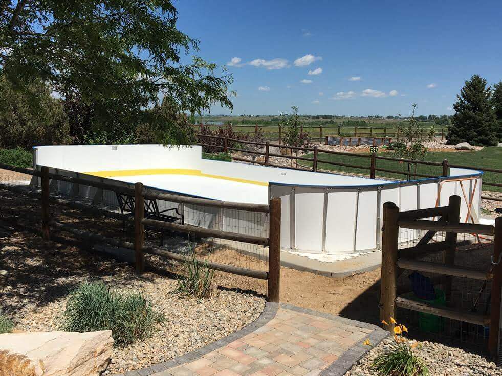 Backyard Synthetic Ice Rink - Windsor, CO