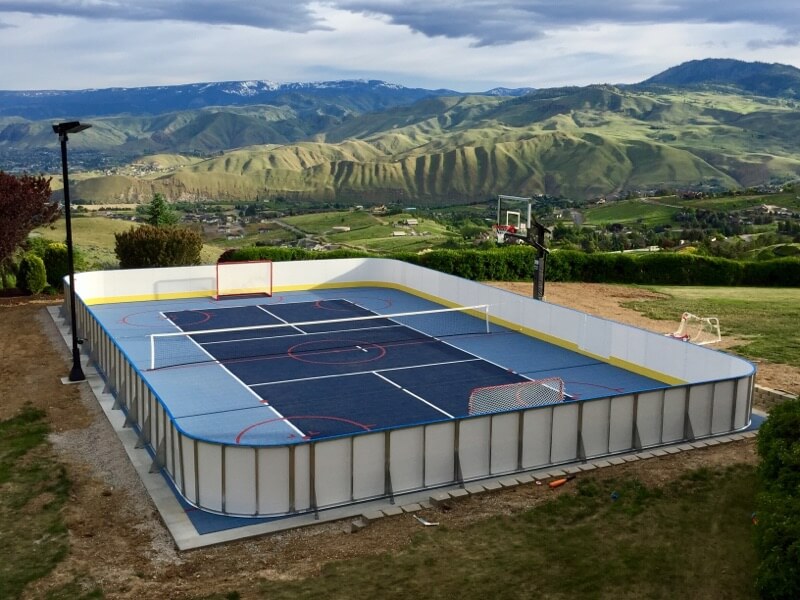Hockey Boards on Sport Court - Kirkland, WA