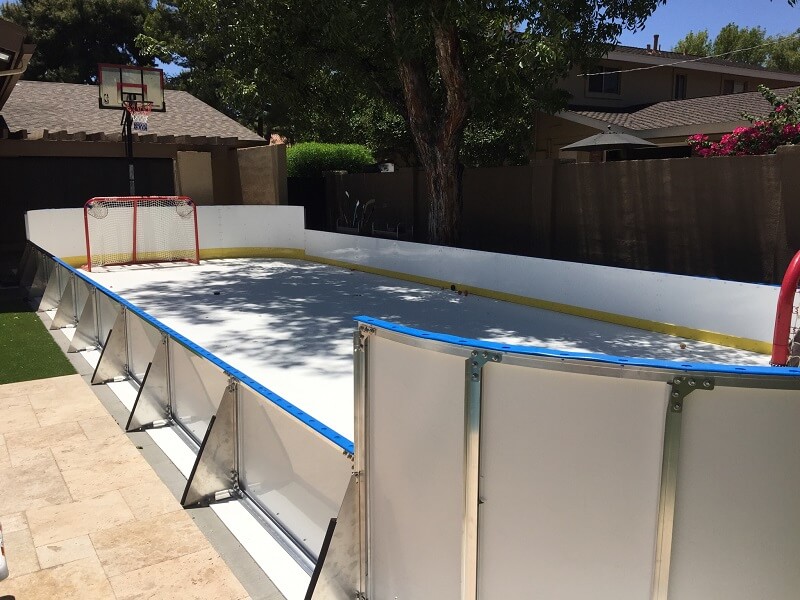 Backyard Synthetic Ice Rink - Phoenix, AZ