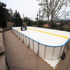 Backyard Synthetic Ice Rink - Laguna Hills, CA