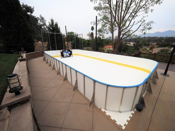 Backyard Synthetic Ice Rink - Laguna Hills, CA