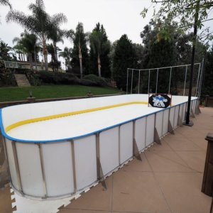 Backyard Synthetic Ice Rink - Laguna Hills, CA