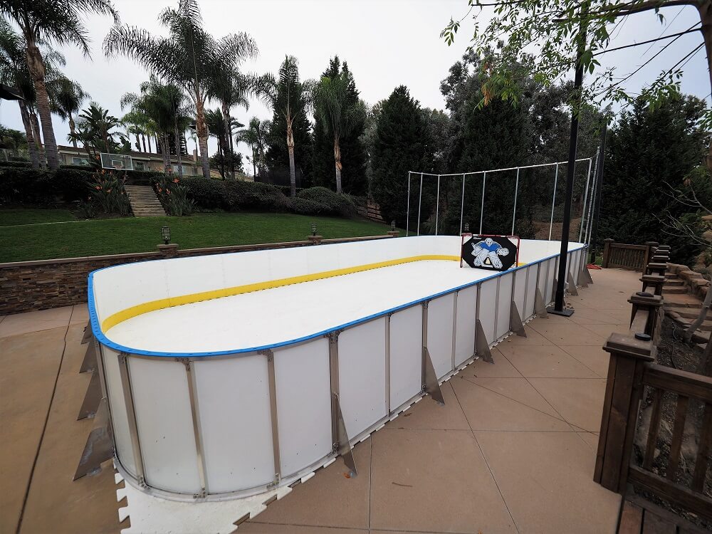 Backyard Synthetic Ice Rink - Laguna Hills, CA