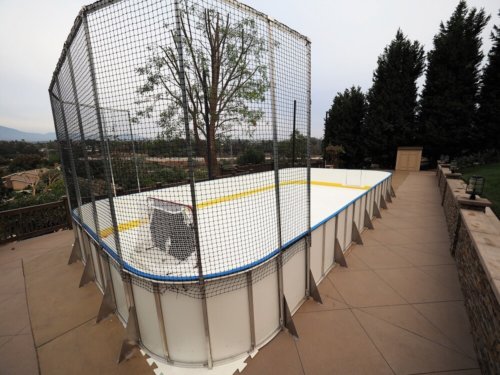 Backyard Synthetic Ice Rink - Laguna Hills, CA