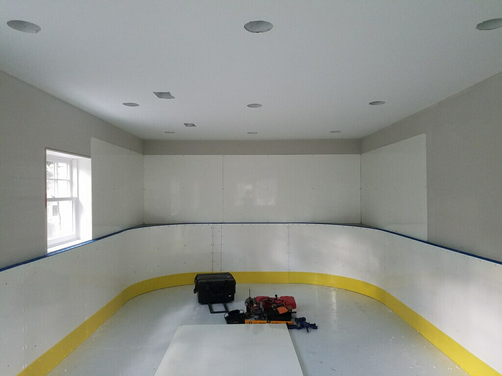 Basement Synthetic Ice Rink - Stillwater, MN