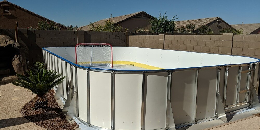 Backyard Synthetic Ice Rink - Maricopa, AZ