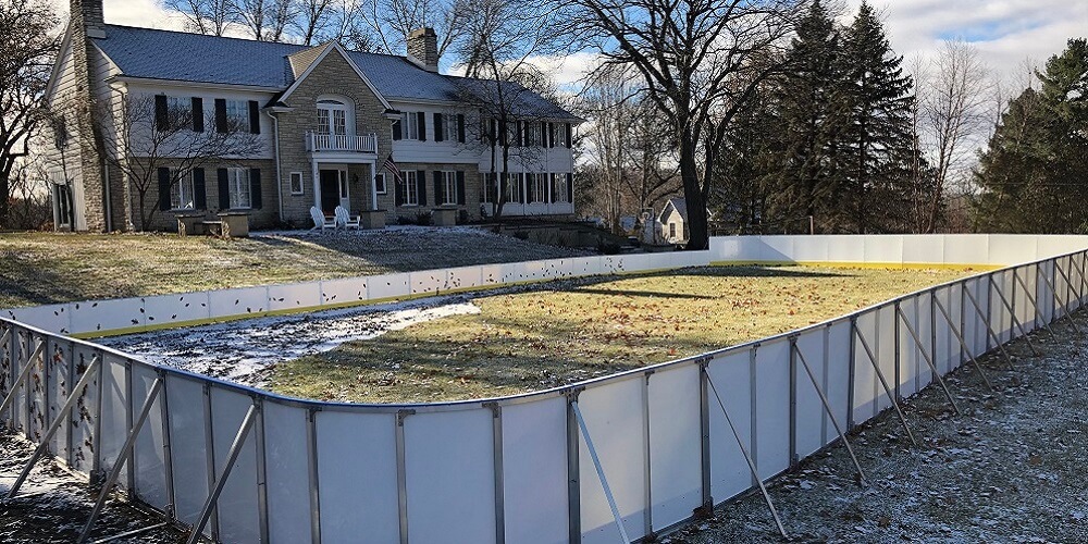 Backyard Winter Rink - Mendota Heights, MN Backyard Winter Rink - Mendota Heights, MN