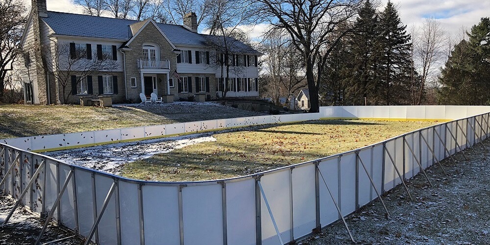 Backyard Winter Rink - Mendota Heights, MN