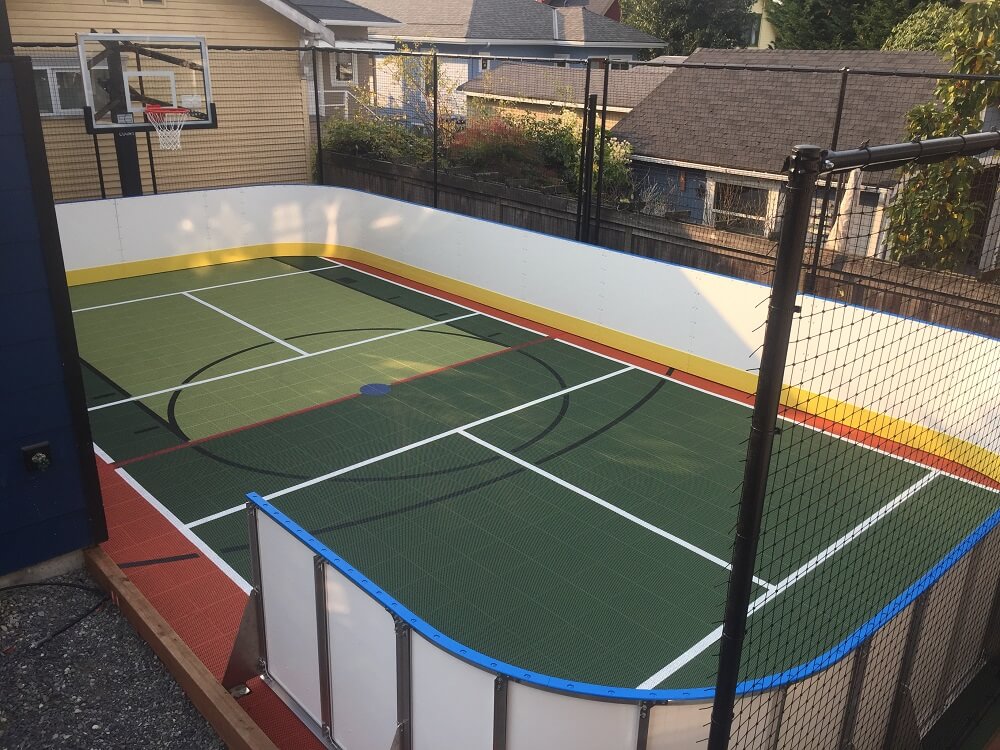 Hockey Boards on Sport Court - Kirkland, WA