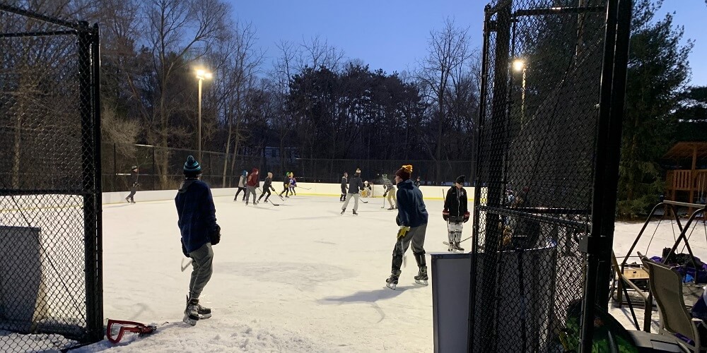 Backyard Winter Rink - Eau Claire, WI