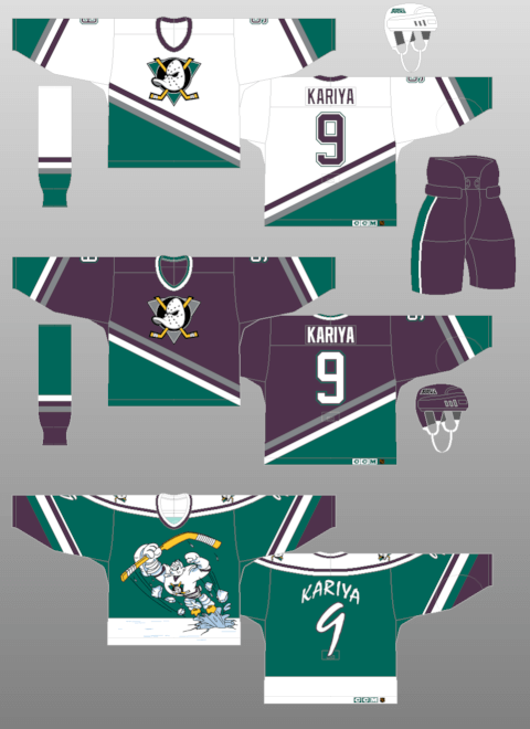 throwback anaheim mighty ducks jerseys