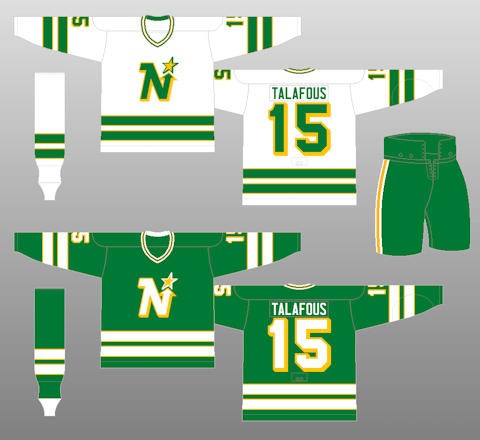 throwback minnesota north stars jerseys